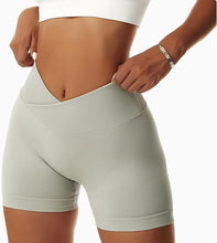 Load image into Gallery viewer, V WAIST SHORTS (GREY)
