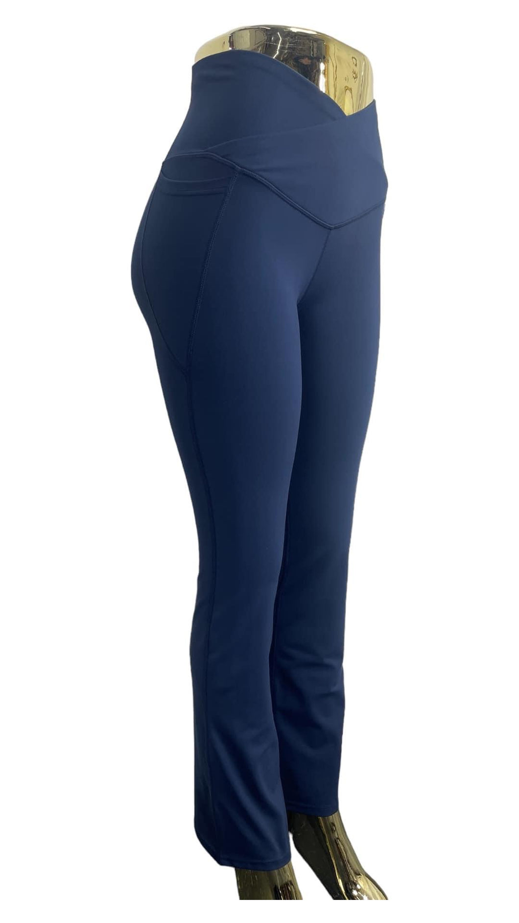 CROSSOVER LEGGINGS (NAVY)