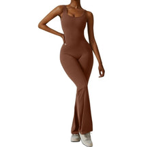 Load image into Gallery viewer, LIV JUMPSUIT (BROWN)
