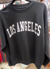Load image into Gallery viewer, LOS ANGELES SWEATSHIRT (BLACK)
