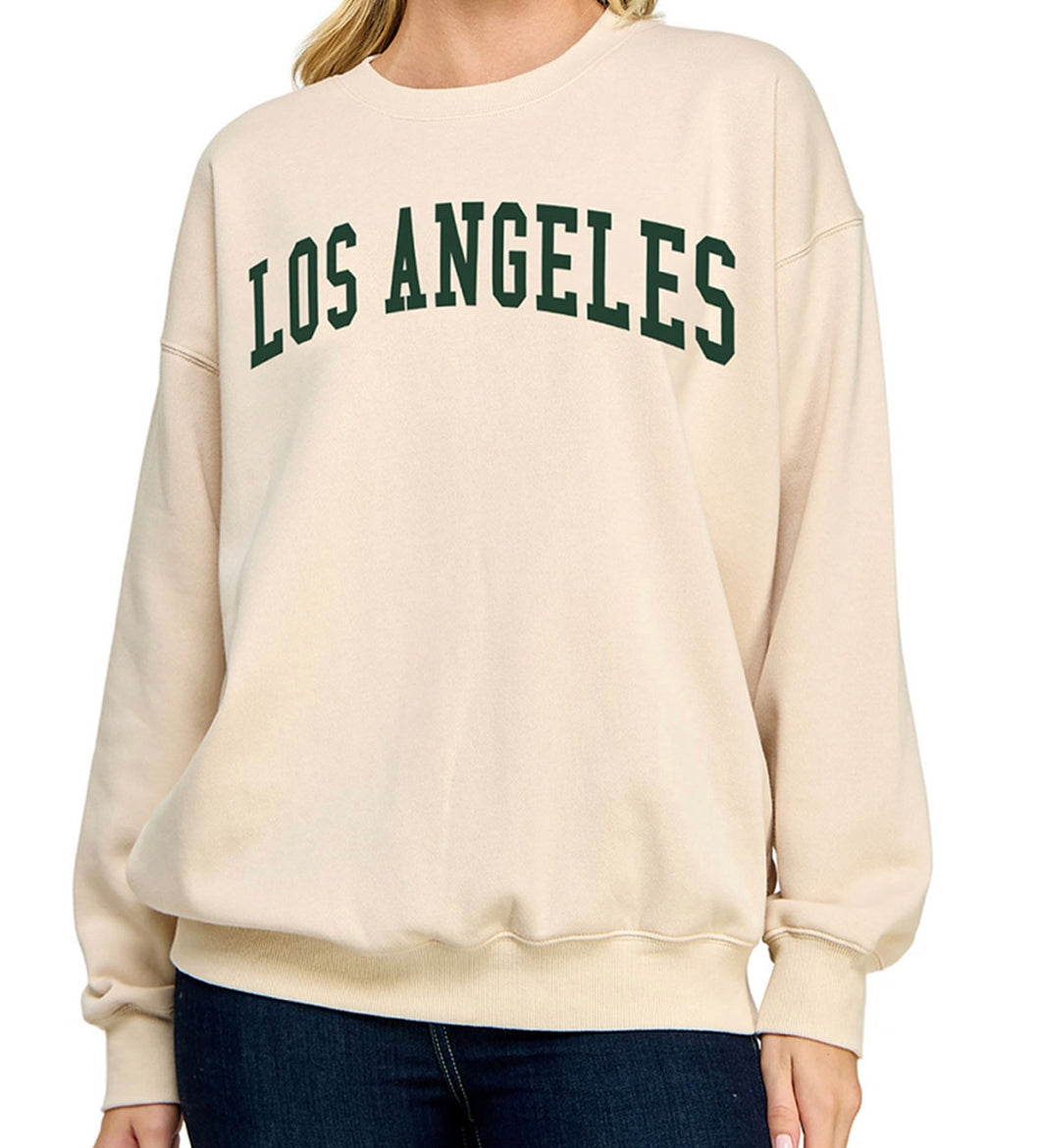 LOS ANGELES SWEATSHIRT (CREAM)