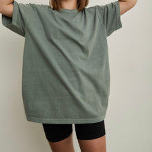 Load image into Gallery viewer, TRUE OVERSIZED TEE (SAGE)
