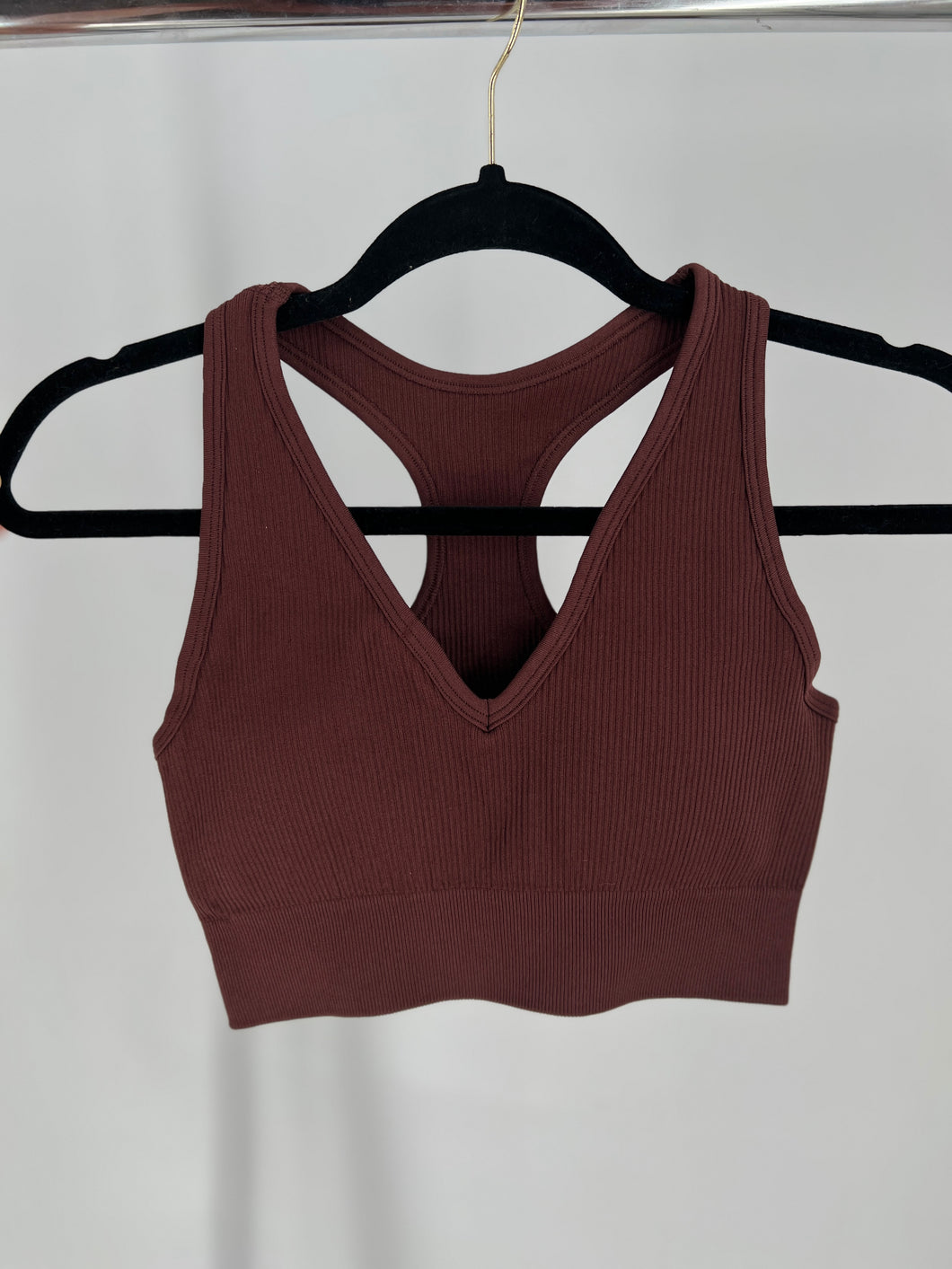 DIVINE SPORTS BRA (BROWN)