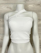 Load image into Gallery viewer, BLOOM SPORTS BRA (WHITE)
