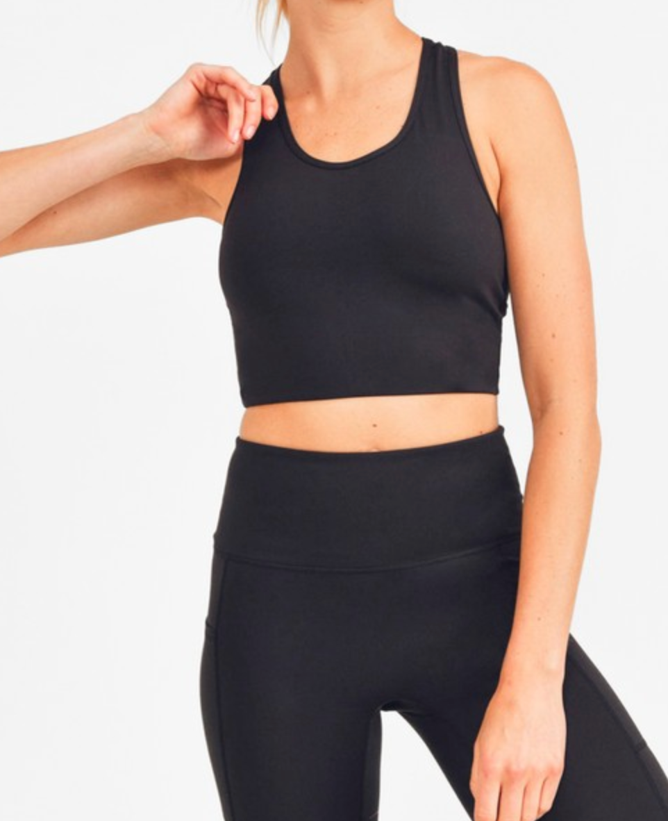 CLEVER SPORTS BRA (BLACK)