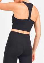 Load image into Gallery viewer, CLEVER SPORTS BRA (BLACK)
