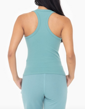 Load image into Gallery viewer, CALM TANK TOP (GREY TEAL)
