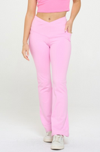 Load image into Gallery viewer, CROSSOVER LEGGINGS (PINK)
