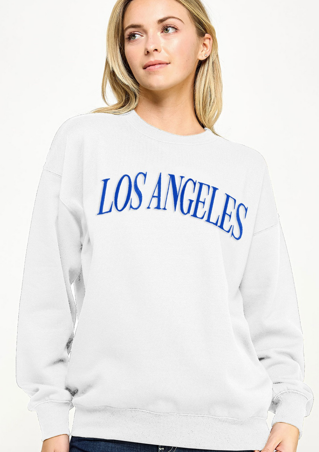 LA SWEATSHIRT (WHITE)