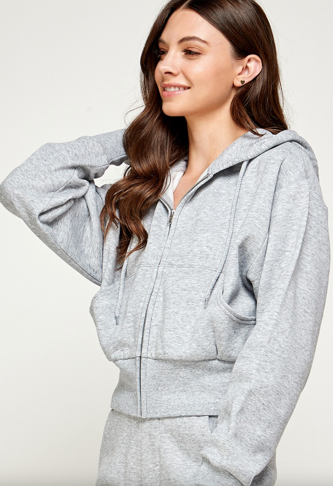 FLEX HOODIE (HEATHER GREY)