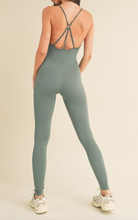 Load image into Gallery viewer, STRAPPY JUMPSUIT (SAGE)
