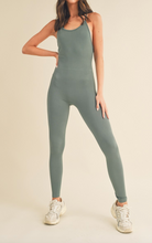 Load image into Gallery viewer, STRAPPY JUMPSUIT (SAGE)
