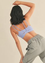 Load image into Gallery viewer, STRAPPY SPORTS BRA (LAVENDER)
