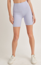 Load image into Gallery viewer, SCULPT BIKER SHORTS (LILAC)
