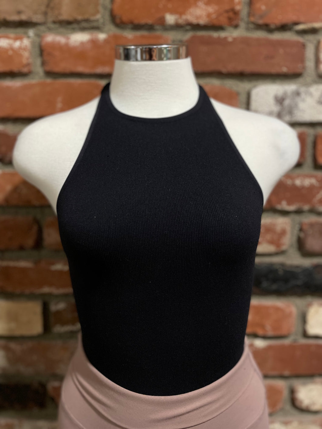 RACER TANK TOP (BLACK)