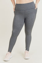 Load image into Gallery viewer, LUXE PLUS LEGGINGS (CHARCOAL)
