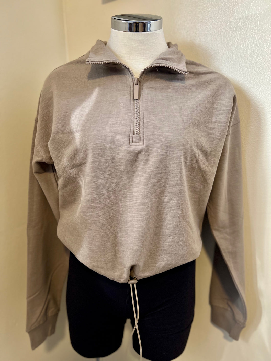 JOURNEY PULLOVER (TAUPE)