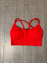 Load image into Gallery viewer, BLISS SPORTS BRA (RUBY)
